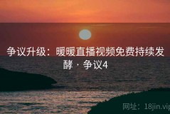 争议升级：暖暖直播视频免费持续发酵 · 争议4