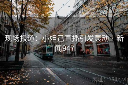 现场报道：小妲己直播引发轰动 · 新闻947
