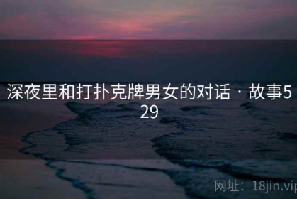 深夜里和打扑克牌男女的对话 · 故事529