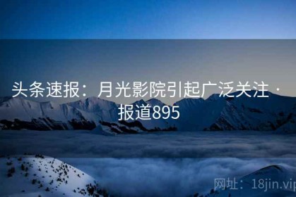 头条速报：月光影院引起广泛关注 · 报道895