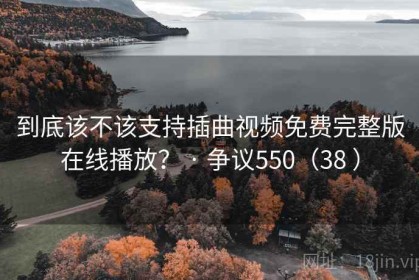 到底该不该支持插曲视频免费完整版在线播放？ · 争议550（38 ）