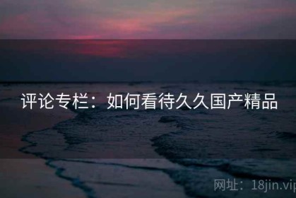评论专栏：如何看待久久国产精品
