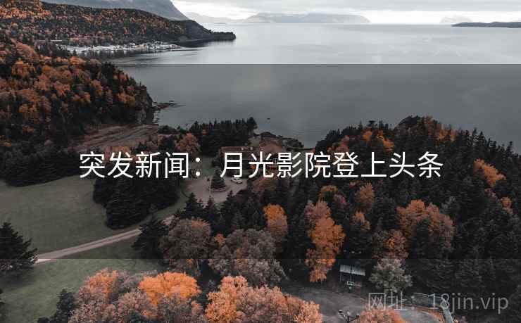 突发新闻:月光影院登上头条 突发新闻:月光影院登上头条
