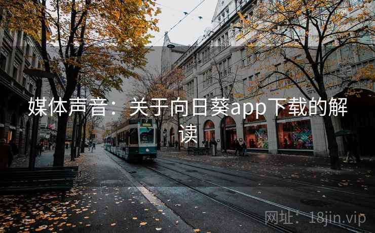 媒体声音：关于向日葵app下载的解读