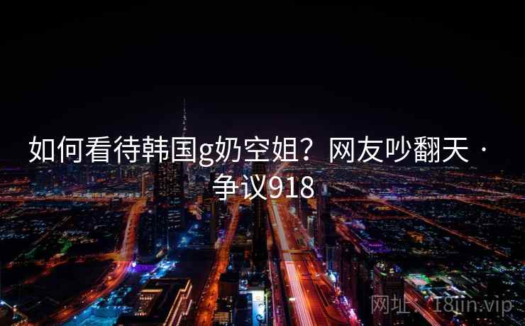 如何看待韩国g奶空姐？网友吵翻天 · 争议918